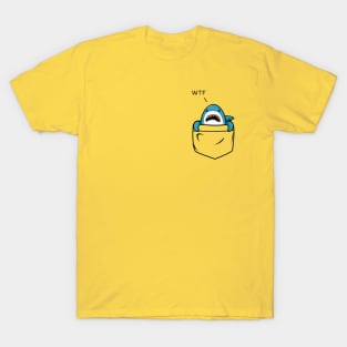 Funny Shark WTF T-Shirt